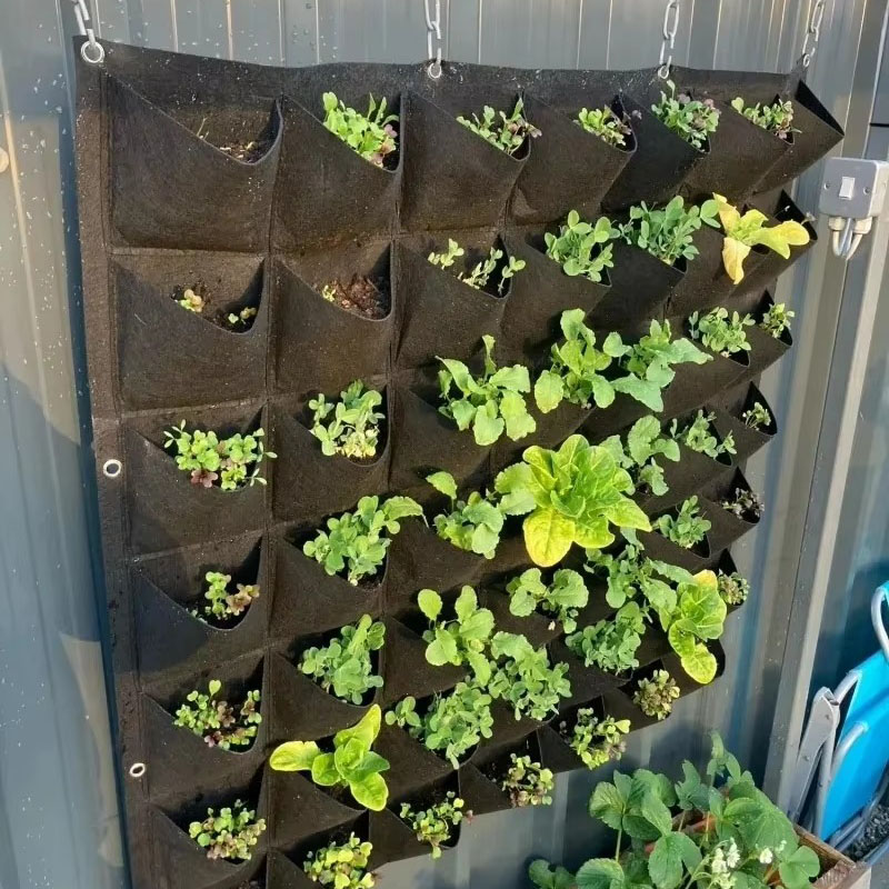 Seed Planter - Зеленый вертикальный подвесной садовый горшок с