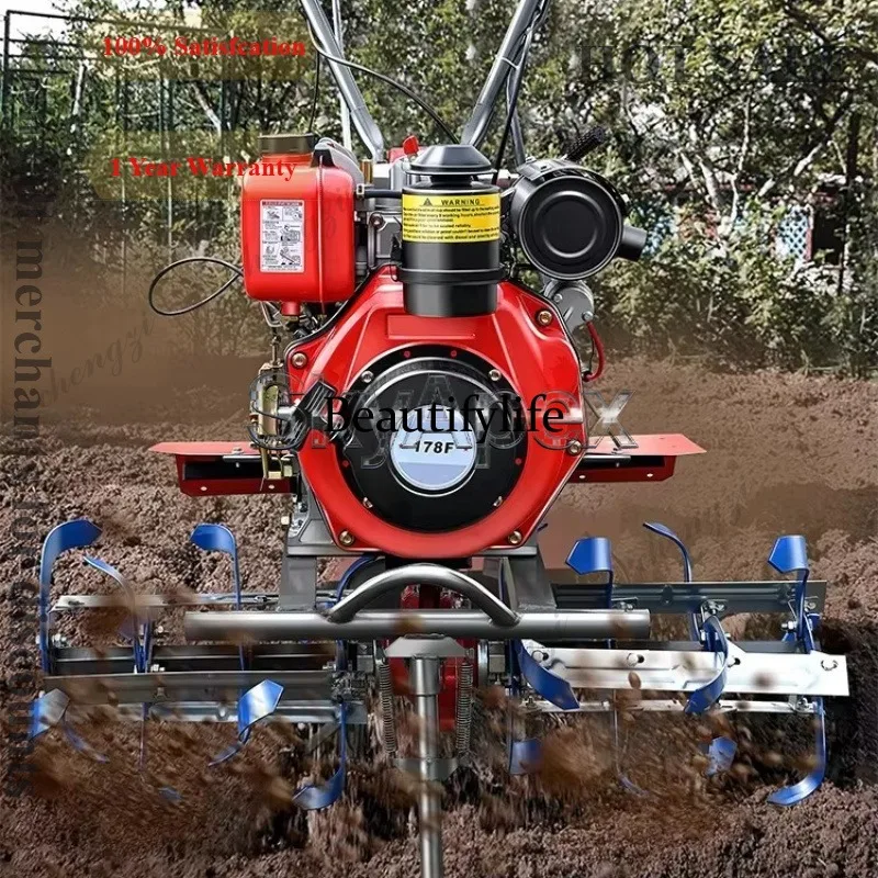 Новый мини-роторный культивато – обзор и цена Farming Agriculture Machine