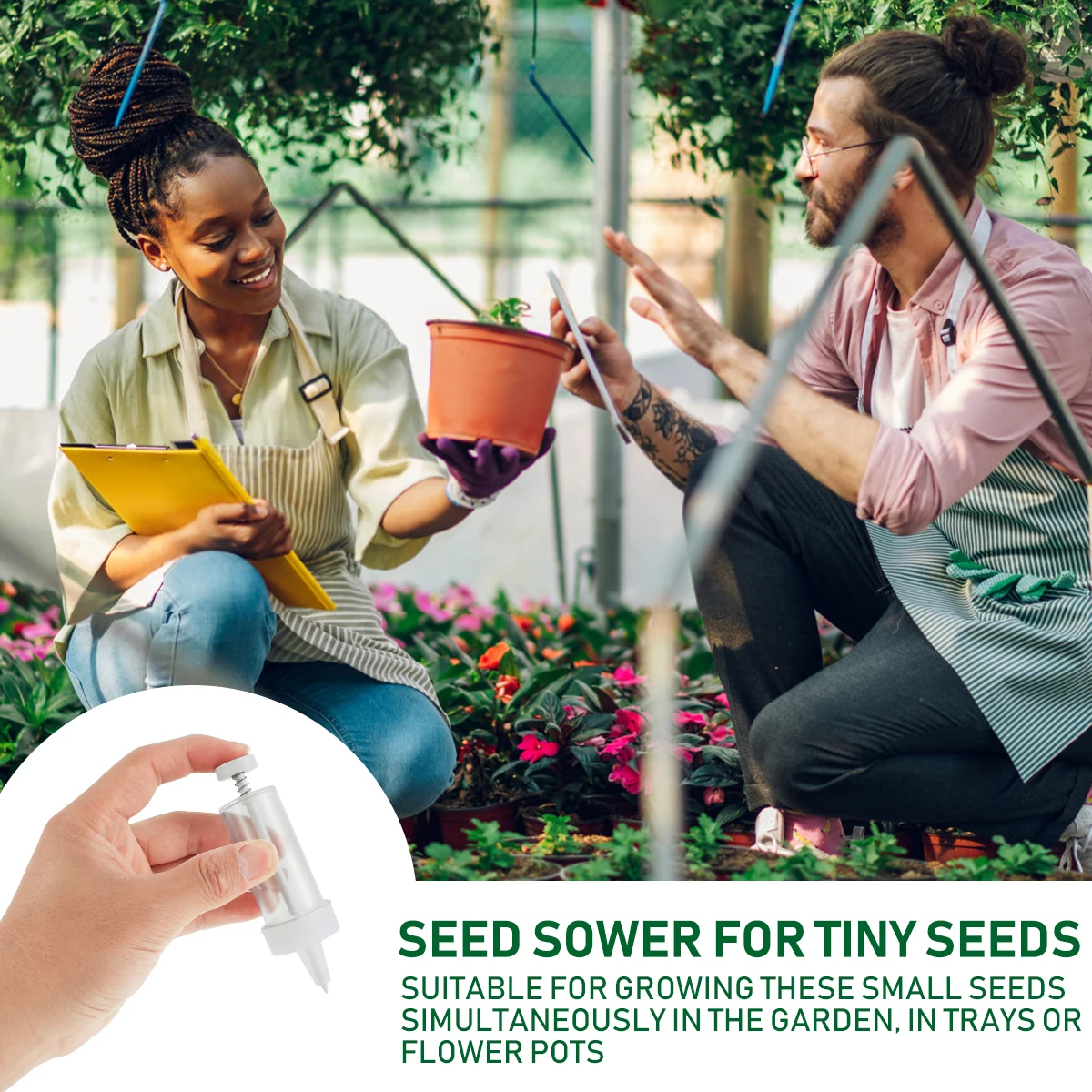 Мини-диспенсер для посева семя – обзор и цена Seed Planter