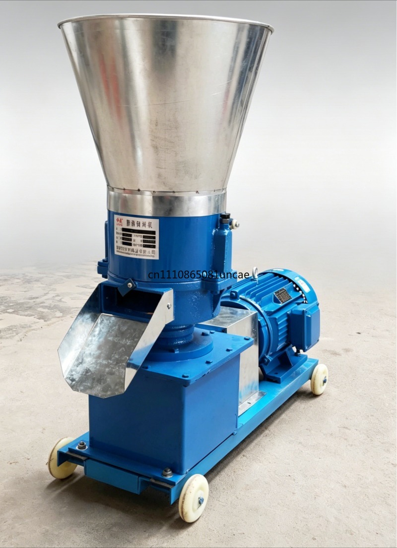 Гранулятор для кормов 100-150  – обзор и цена Wood Pellet Making Machine
